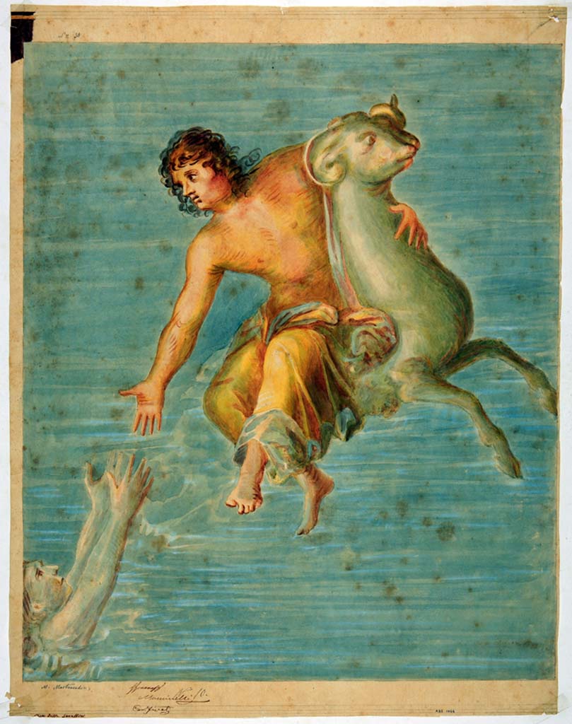 IX 3 5 Pompeii Painting By Michele Mastracchio Of Original Painting ix-3-5-pompeii-painting-by-michele-mastracchio-of-original-painting